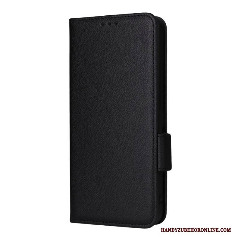 Lederhüllen Realme 14t 5g Handyhülle Litschi-textur Mit Riemen