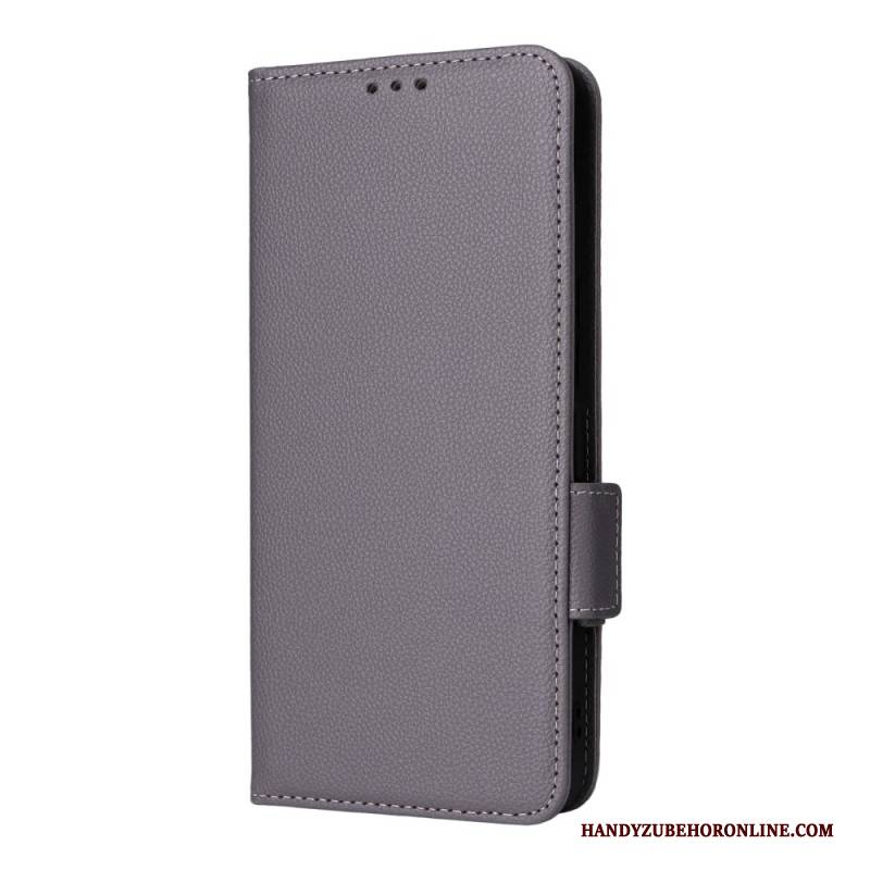 Lederhüllen Realme 14t 5g Handyhülle Litschi-textur Mit Riemen