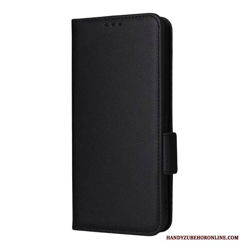 Lederhüllen Realme 14x 5g Handyhülle Litschi-textur Mit Trageband