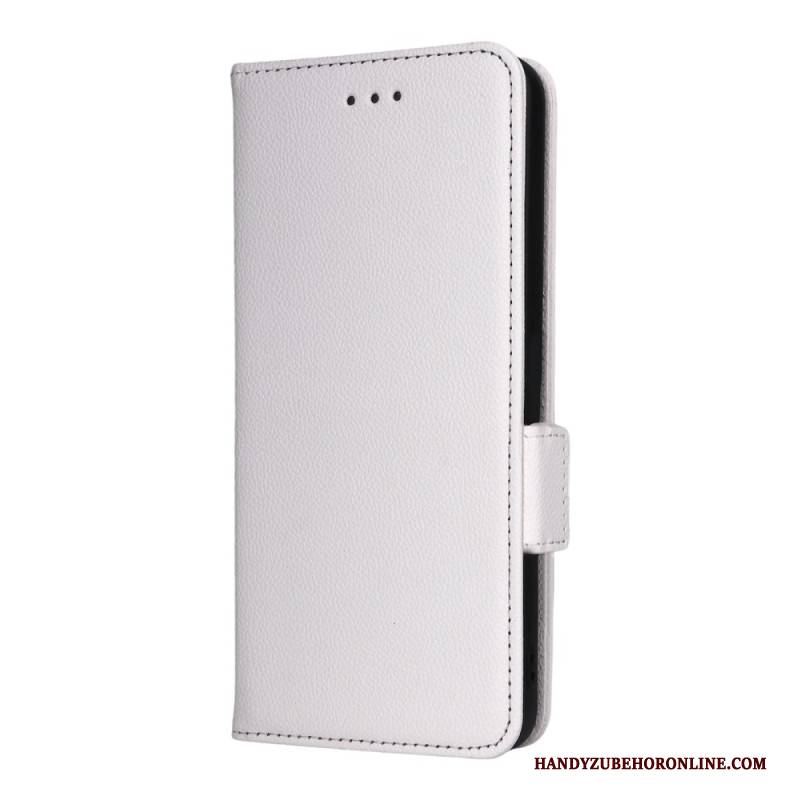 Lederhüllen Realme 14x 5g Handyhülle Litschi-textur Mit Trageband