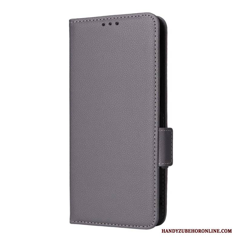 Lederhüllen Realme 14x 5g Handyhülle Litschi-textur Mit Trageband