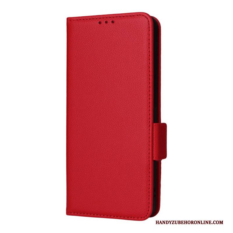 Lederhüllen Realme 14x 5g Handyhülle Litschi-textur Mit Trageband