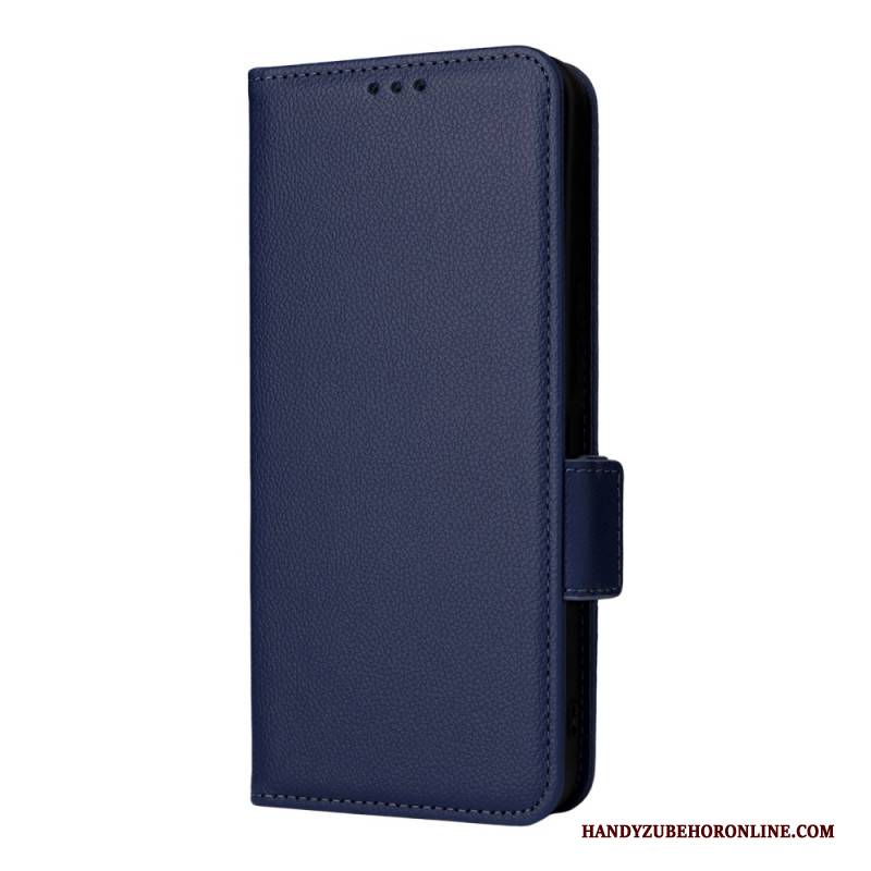 Lederhüllen Realme 14x 5g Handyhülle Litschi-textur Mit Trageband