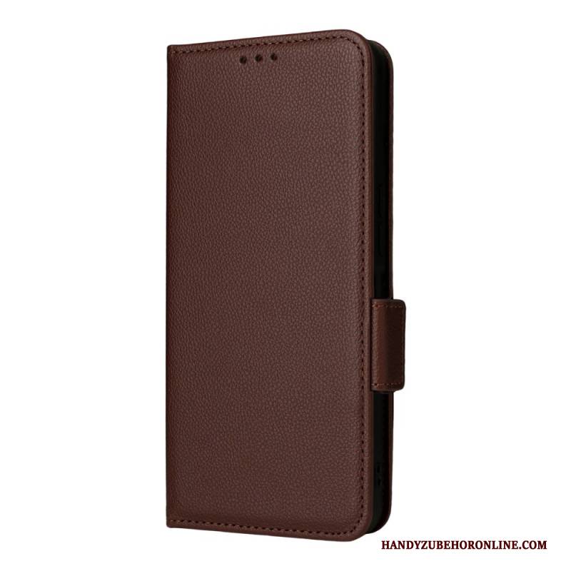 Lederhüllen Realme 14x 5g Handyhülle Litschi-textur Mit Trageband