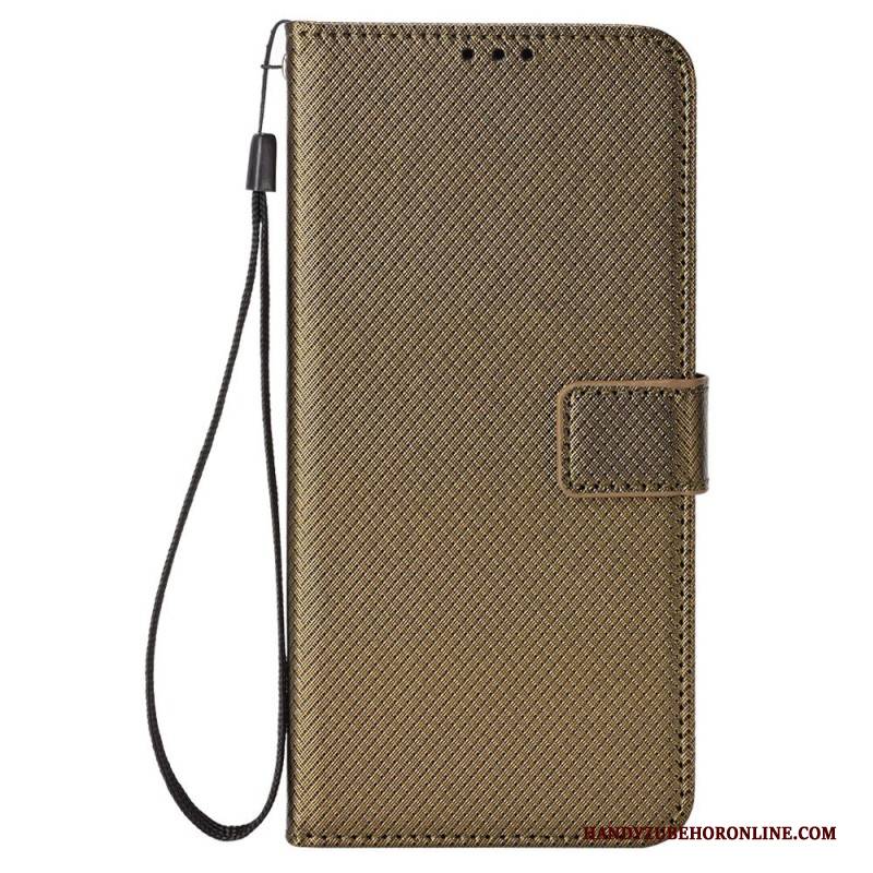 Lederhüllen Realme 14x 5g Handyhülle Ziernähte