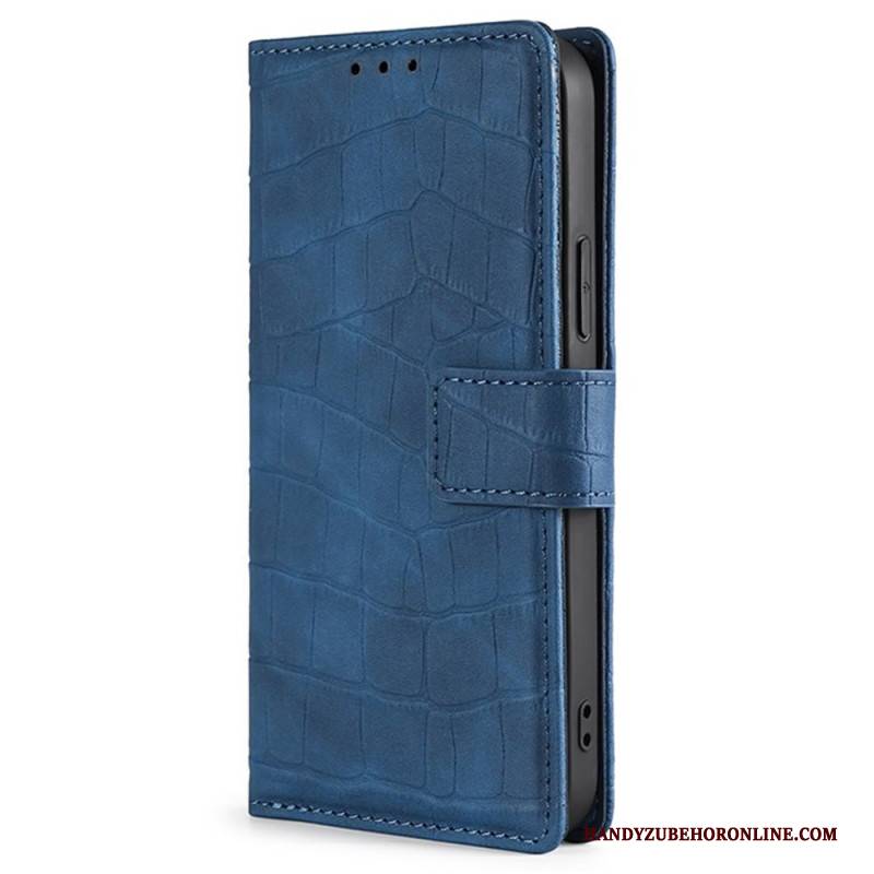 Lederhüllen Realme 14x 5g Krokodiloptik