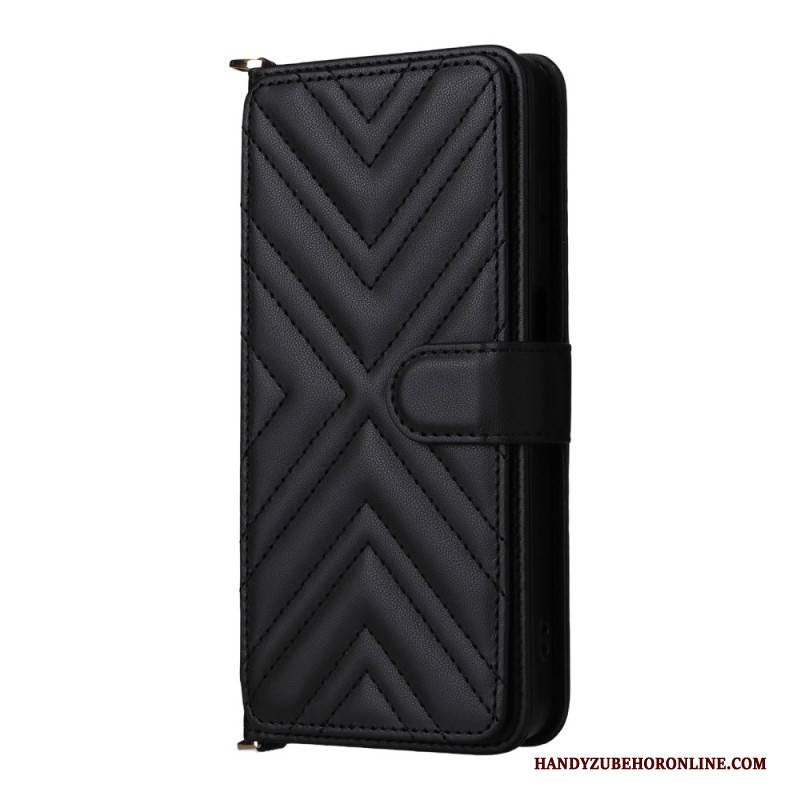 Lederhüllen Realme 14x 5g Premium-design Mit Riemen Und Schulterriemen