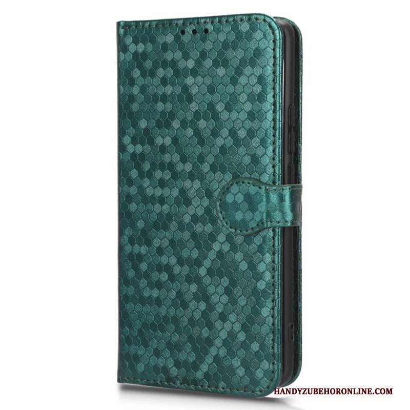 Lederhüllen Realme C53 Glitzerpunkte Mit Trageband