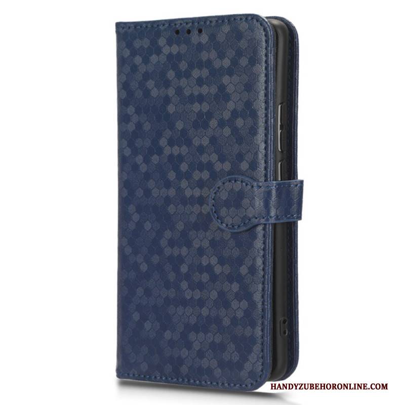 Lederhüllen Realme C53 Glitzerpunkte Mit Trageband