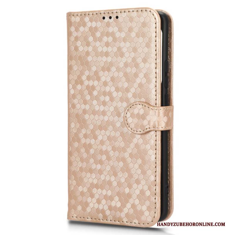 Lederhüllen Realme C53 Glitzerpunkte Mit Trageband