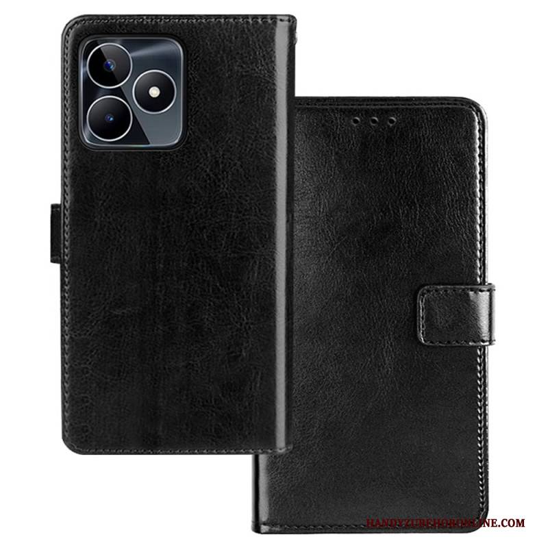 Lederhüllen Realme C53 Handyhülle Idewei