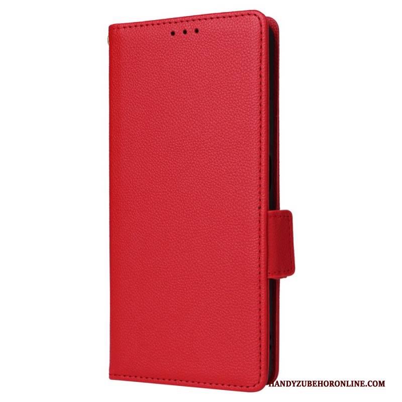 Lederhüllen Realme C53 Handyhülle Ultradünn Mit Trageband