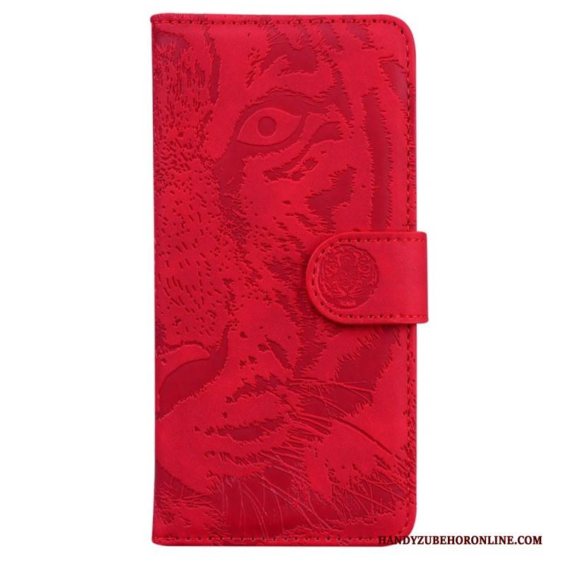 Lederhüllen Realme C55 Tigerprint