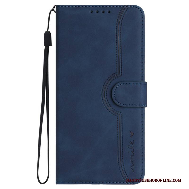 Lederhüllen Realme C61 Lächeln Und Herz