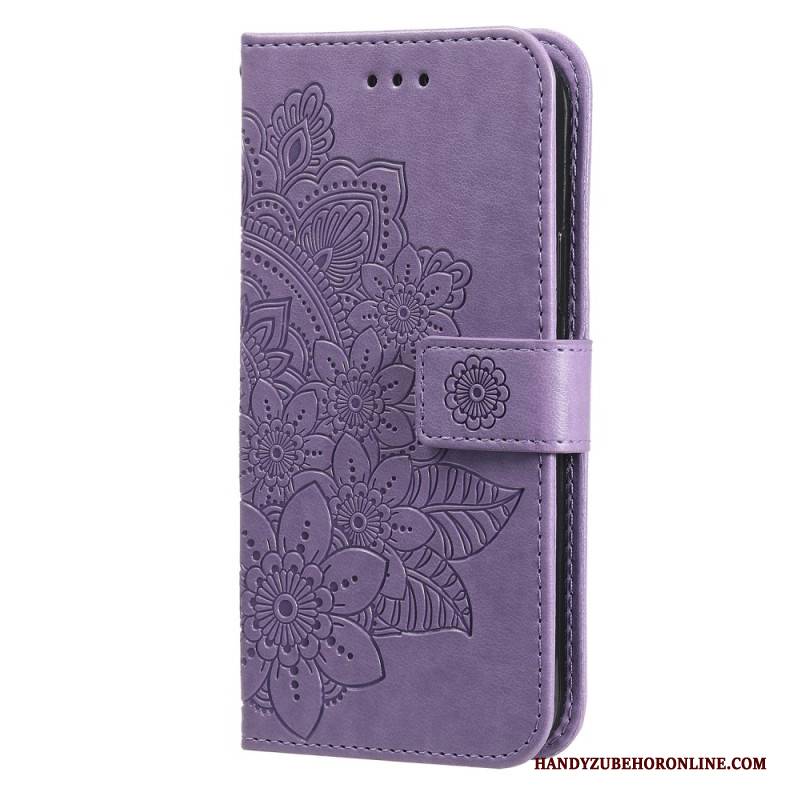 Lederhüllen Realme C61 Mandala-muster