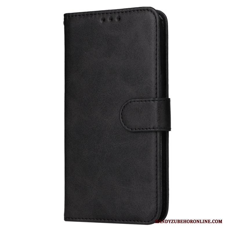 Lederhüllen Realme C63 Glattlederoptik