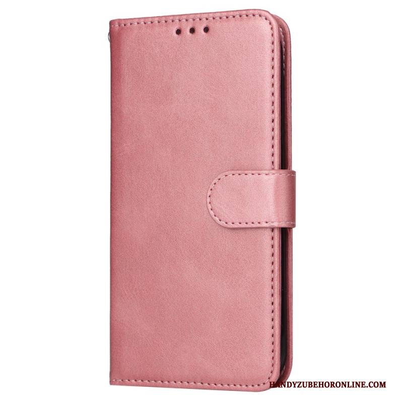 Lederhüllen Realme C63 Glattlederoptik