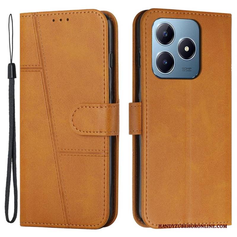 Lederhüllen Realme C63 Handyhülle Business-stil