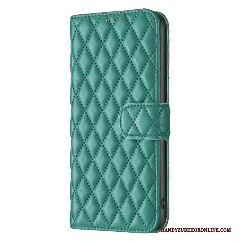 Lederhüllen Realme C67 Gesteppt