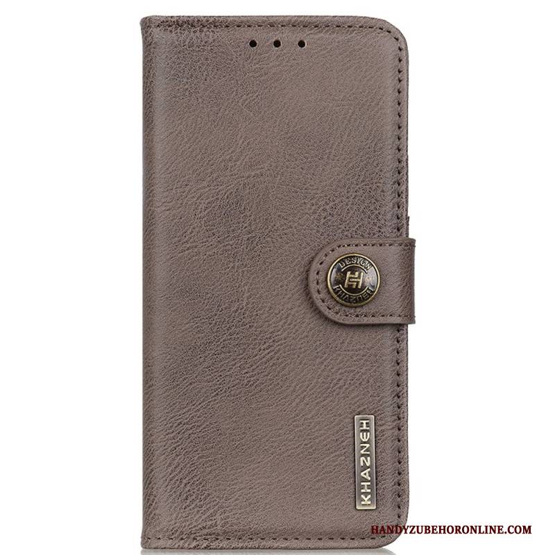 Lederhüllen Realme C67 Handyhülle Vintage Khazneh