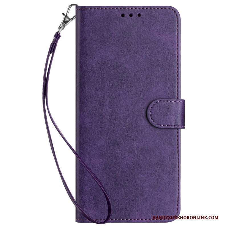 Lederhüllen Realme C67 Kunstleder Mit Riemen