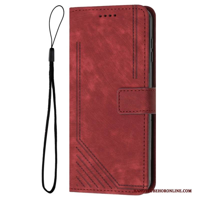 Lederhüllen Realme C67 Retro-design