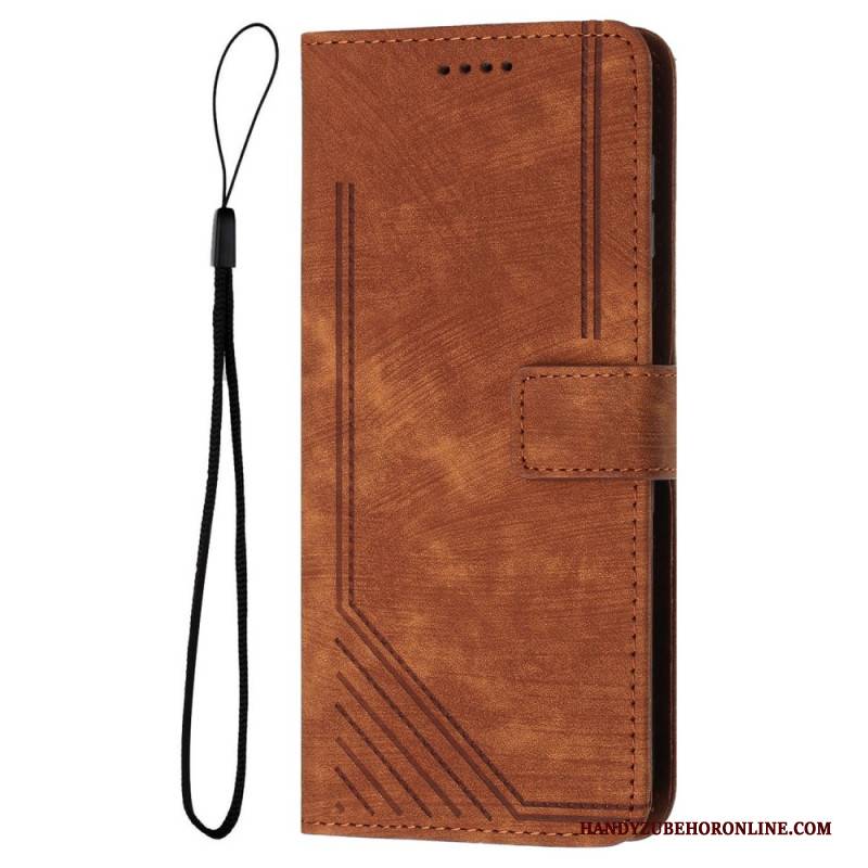 Lederhüllen Realme C67 Retro-design