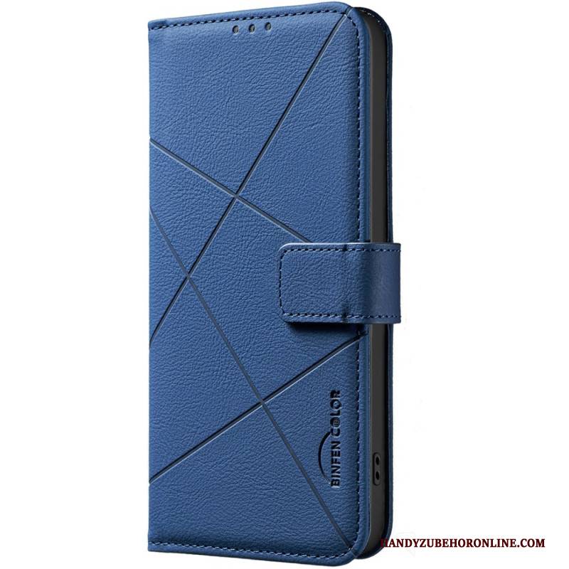 Lederhüllen Realme C75 Binfen Color Streifen