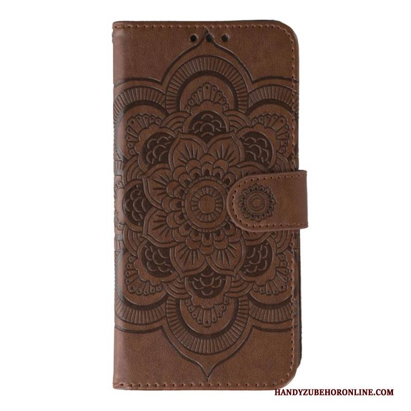 Lederhüllen Realme C75 Handyhülle Mandala-muster