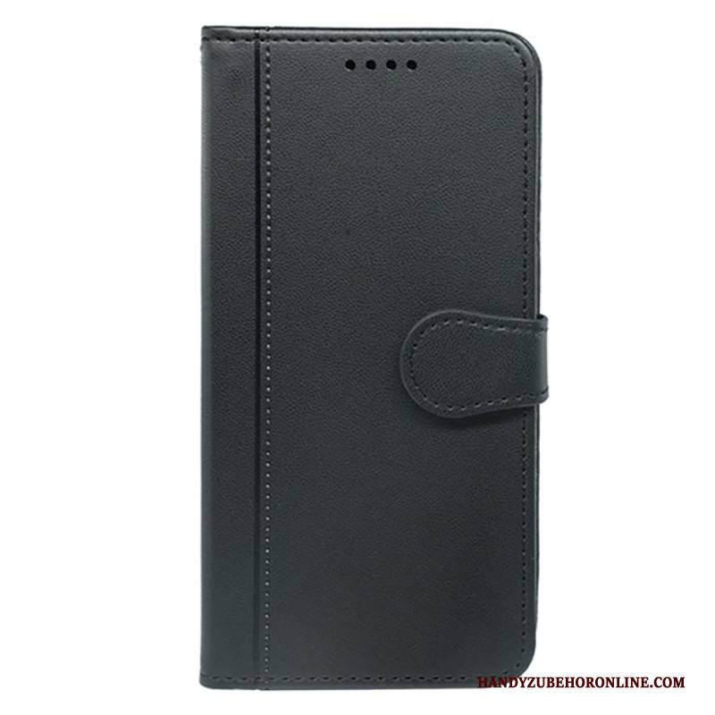 Lederhüllen Realme C75 Handyhülle Schlicht Mit Riemen