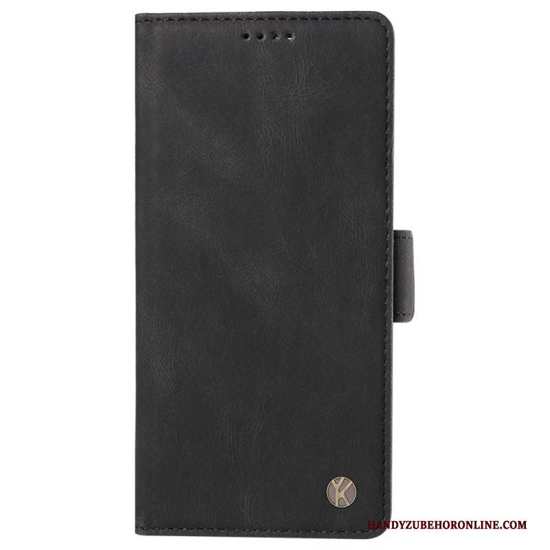 Lederhüllen Realme Note 60x Handyhülle Yikatu-niete