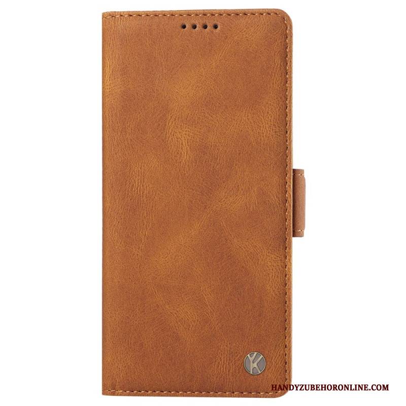 Lederhüllen Realme Note 60x Handyhülle Yikatu-niete