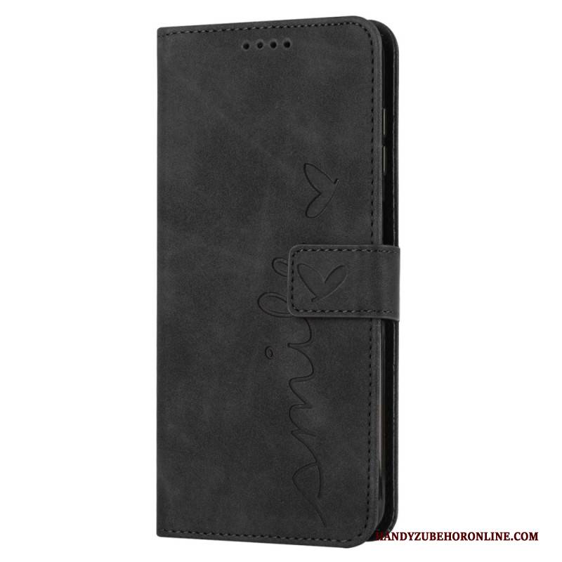 Lederhüllen Realme Note 60x Riemen Mit Lächeln