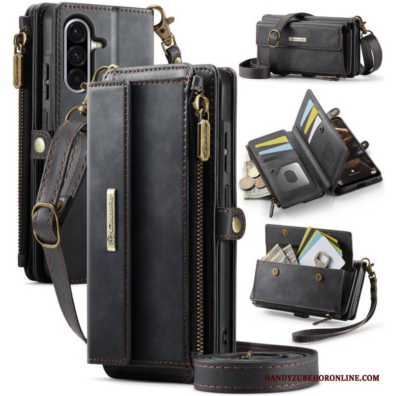 Lederhüllen Samsung Galaxy A17 4g / 5g Caseme Geldbörse In Wildlederoptik