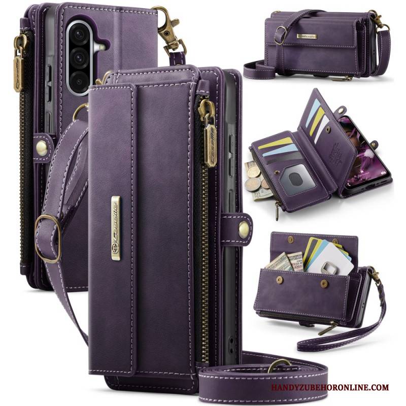 Lederhüllen Samsung Galaxy A17 4g / 5g Caseme Geldbörse In Wildlederoptik