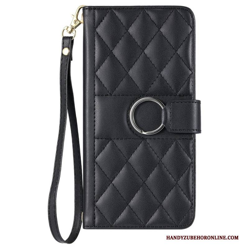 Lederhüllen Samsung Galaxy A17 4g / 5g Gestepptes Design