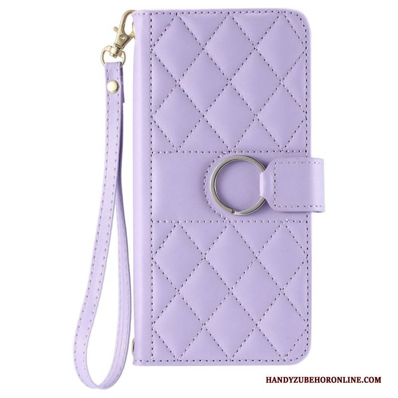 Lederhüllen Samsung Galaxy A17 4g / 5g Gestepptes Design