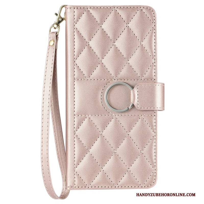 Lederhüllen Samsung Galaxy A17 4g / 5g Gestepptes Design