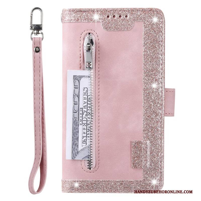 Lederhüllen Samsung Galaxy A17 4g / 5g Vintage-geldbörse Mit 9 Kartenfächern