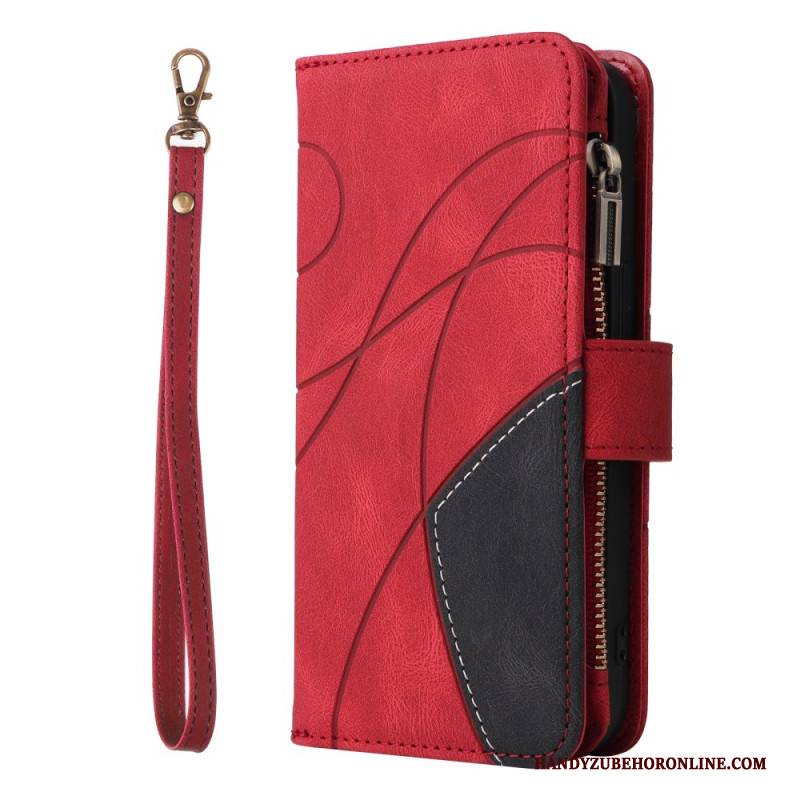 Lederhüllen Samsung Galaxy A17 4g / 5g Wellenmuster Geldbörse