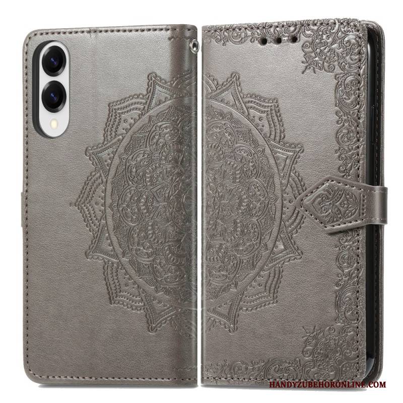 Lederhüllen Samsung Galaxy S25 5g Edge Barockes Mandala