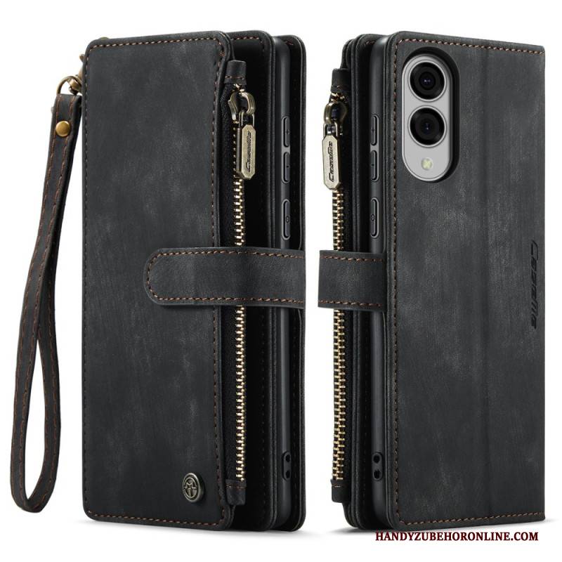 Lederhüllen Samsung Galaxy S25 5g Edge Caseme Geldbörse