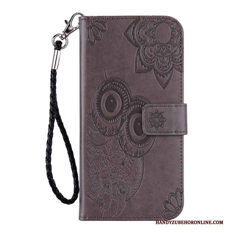 Lederhüllen Samsung Galaxy S25 5g Edge Eulen Und Riemen