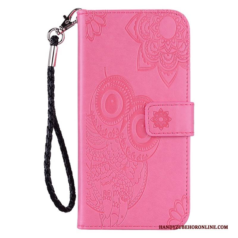 Lederhüllen Samsung Galaxy S25 5g Edge Eulen Und Riemen