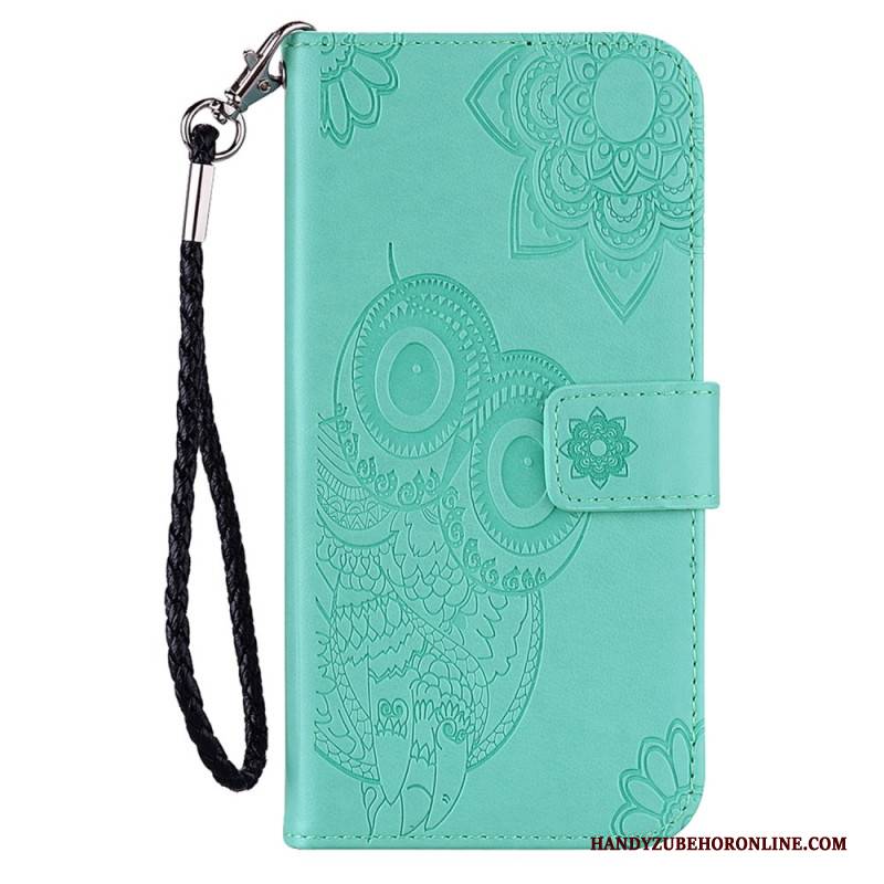 Lederhüllen Samsung Galaxy S25 5g Edge Eulen Und Riemen