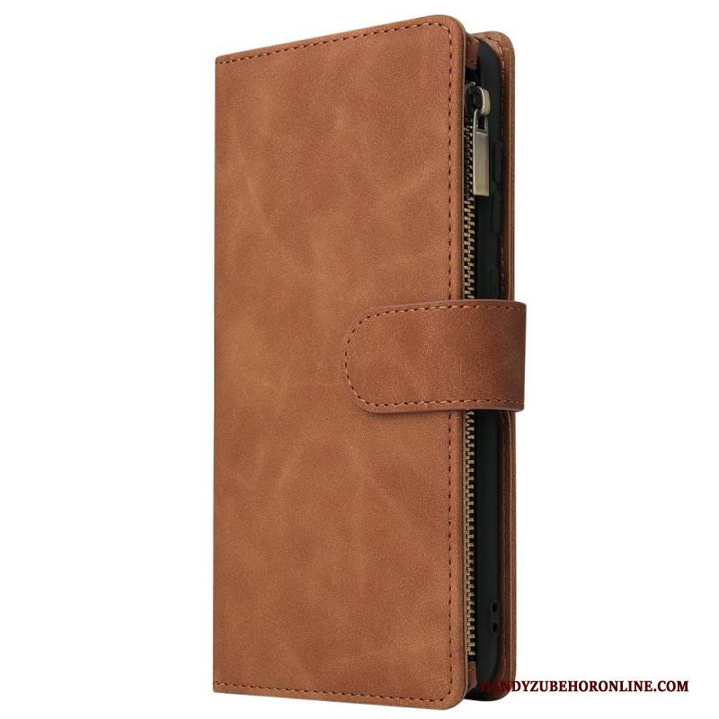 Lederhüllen Samsung Galaxy S25 5g Edge Geldbörse In Wildlederoptik