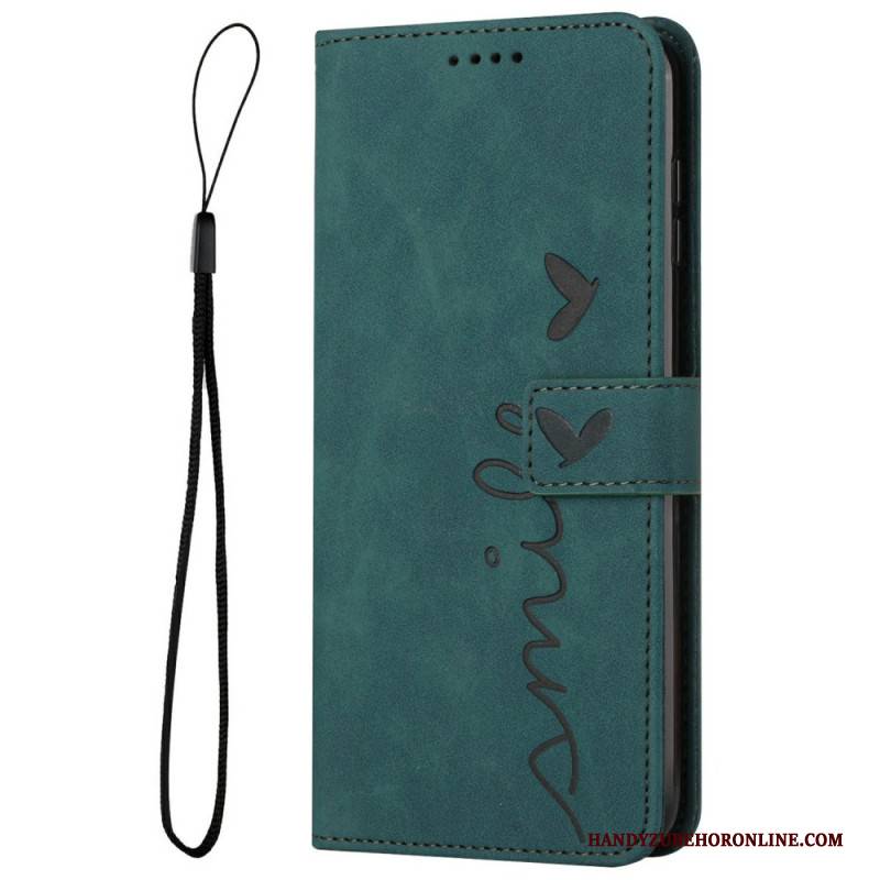 Lederhüllen Samsung Galaxy S25 5g Edge Handyhülle Lächeln