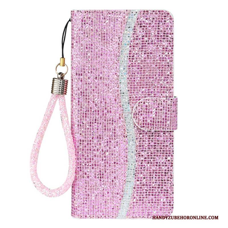 Lederhüllen Samsung Galaxy S25 5g Edge Handyhülle Pailletten Im S-design