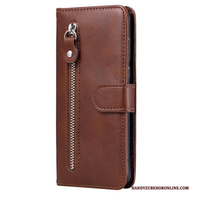 Lederhüllen Samsung Galaxy S25 5g Edge Handyhülle Reißverschlusstasche