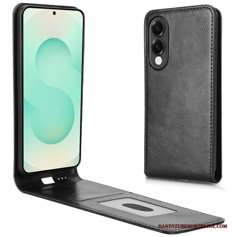 Lederhüllen Samsung Galaxy S25 5g Edge Handyhülle Vertikales Design